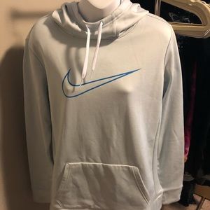 Nike Women’s Therma sweatshirt Light blue M NWT